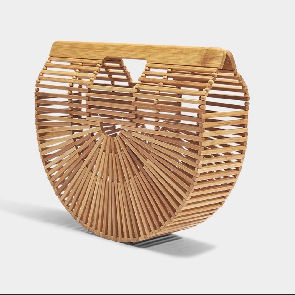 Cult Gaia Bamboo Arc Handle Bag